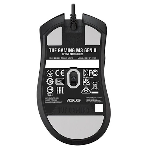 Gamingmus - Asus - TUF Gaming M3 Gen II - 8000 dpi - IP56 motstånd - 6 programmerbara knappar