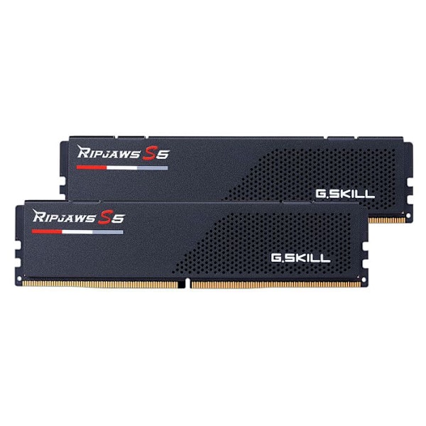 G.Skill RipJaws S5 Low Profile 64GB (2 x 32GB) DDR5 6400 MHz CL32 - Svart - Dual Channel Kit 2 DDR5 RAM PC5-51200 - F5