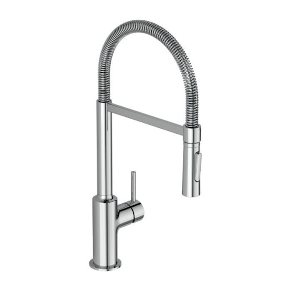 Ideal Standard - Kolva Semi-pro mixer med 2 strålar, 180° rotationszon, Easy Fix snabbkoppling, Krom (BC473AA)