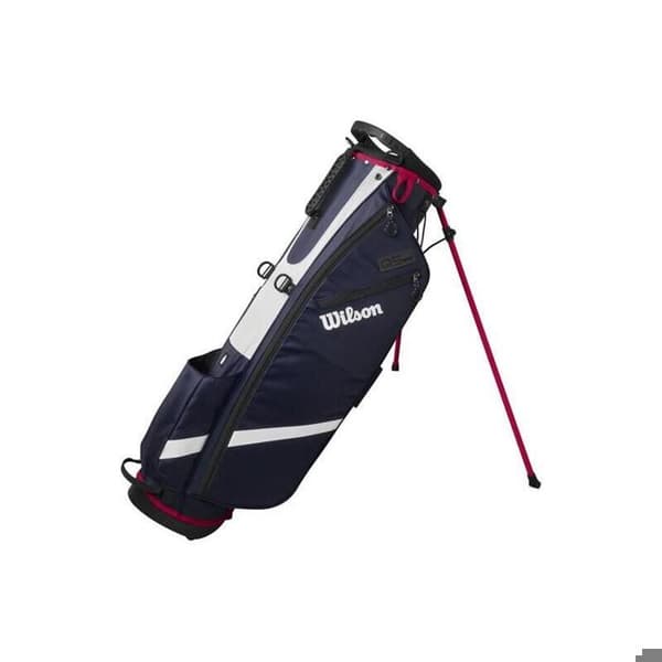 Wilson QS golftrippåse marinblå/vit/röd
