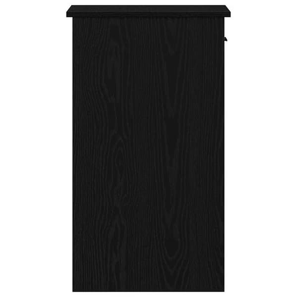 vidaXL Datorställ med låda svart 35x45x77 cm 858741