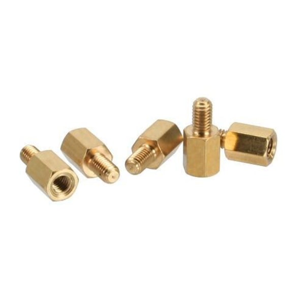 Kit vis mellanlägg - INLINE - 50 st - Metallisk - Utformad för moderkort