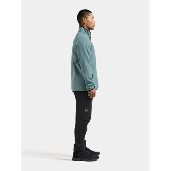 Didriksons Hans zip-up fleece fabriksblå XXL
