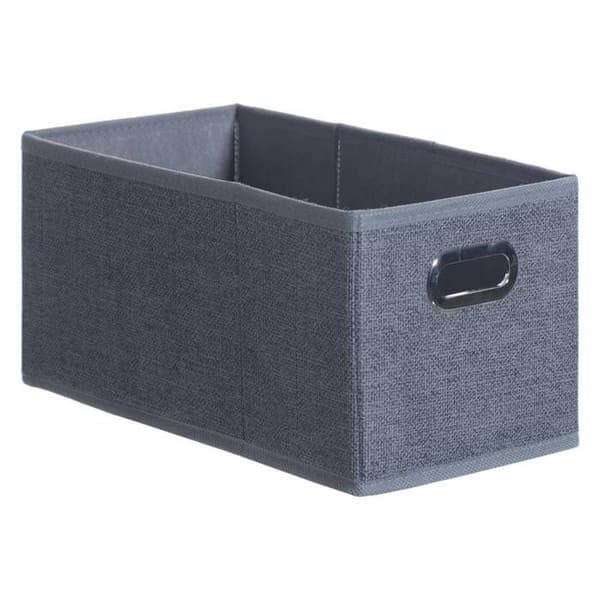 Tygkorg 15x31cm "Mix N' Modul" mörkgrå melerad - 5five Mörkgrå