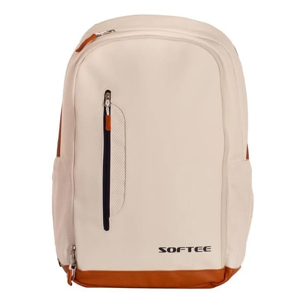 Ryggsäck - SOFTEE - Softee Premier - Beige - Racketfack - Vadderad rygg beige