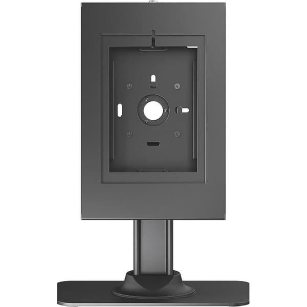 Tablettstöd - PUREMOUNTS - Låsbart Fodral - Matt Svart - Rotativ - Stöldskydd