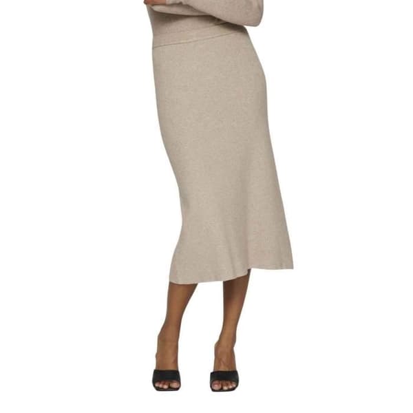 Jupe Vila Vicomfy Beige för Kvinna beige M