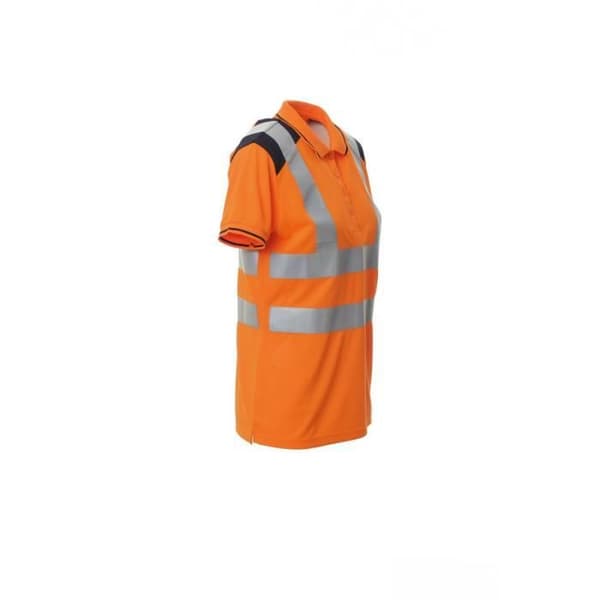 Payper Guard+ pikétröja för kvinnor Orange/marinblå S