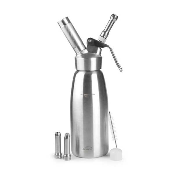 Siphon Epicure 0,5 l i rostfritt stål - Lacor