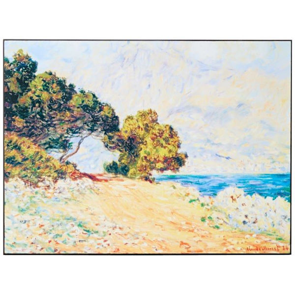 Canvastavla Artopweb ZA22019 MONET Cap Martin Dekorpanel, Trä MDF, Flerfärgad, 71x53 Cm