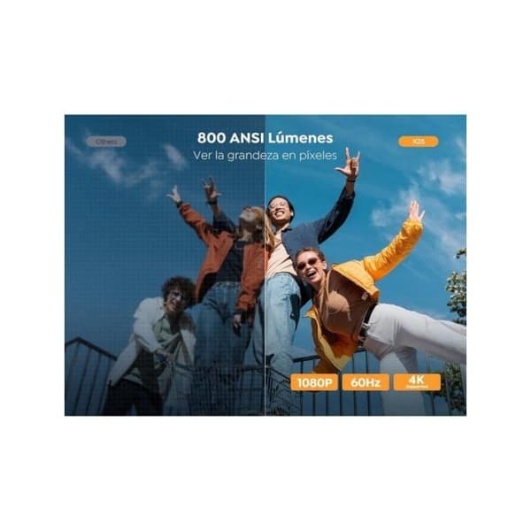 YABER K2S BLACK 4K/ANDROID TV