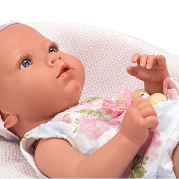 Arias Doll - 98106 - Reborn Doll 38 cm Inna Pink med filt