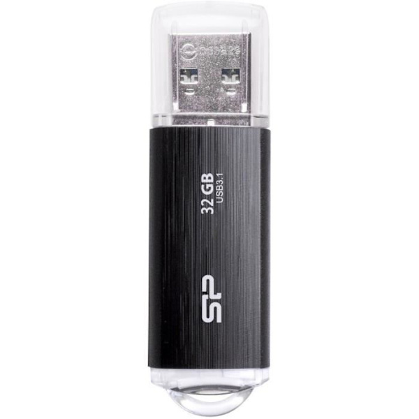 SILICON POWER USB 3.1 Flash Drive B02 - 32 GB - Svart
