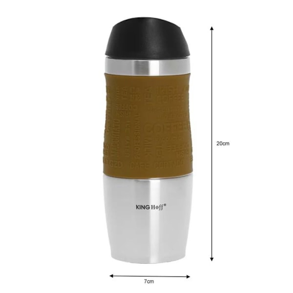 TERMISKT MUG TERMOS QUICK STOP KINGHOFF KH-4176