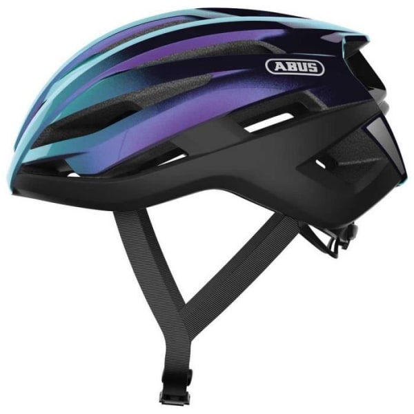 ABUS StormChasûr Road Helmet - Lätt och bekväm cykelhjälm för professionell cykling - Unisex - Lila - Blå Flipflop lila M