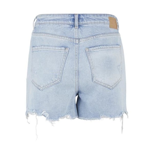 Pieces Tulla shorts för kvinnor - ljusblå denim - XS ljusblå denim M
