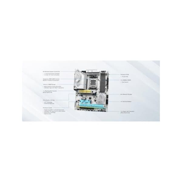Moderkort - ASROCK - B850 Steel Legend - Socket AM5 - DDR5 - PCIe 5.0