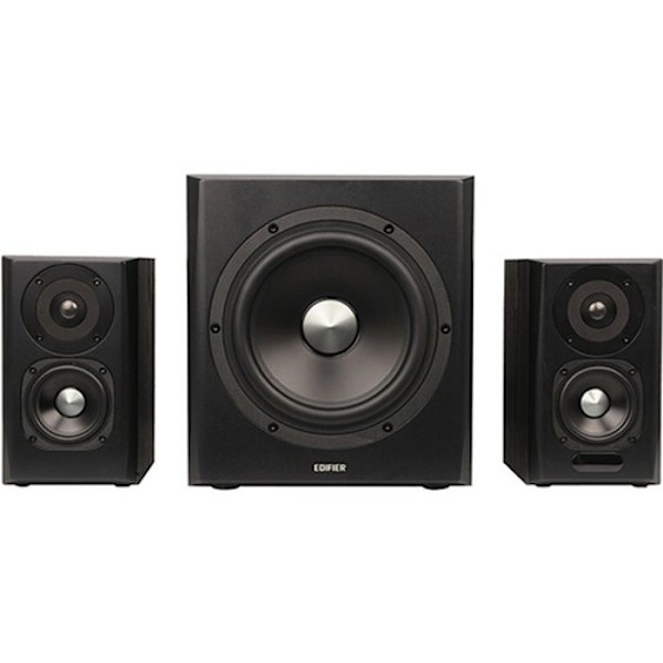 Edifier S351DB Aktiv Bluetooth-högtalare - Svart - 3,5" satellithögtalare - 40-20000 Hz