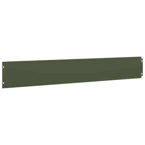 vidaXL Gräskant 50 st 15 x 103 cm Grön oliv 860151