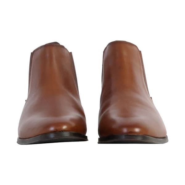 Redskins Another Leather Ankel Boot - Cognac Cognac 42