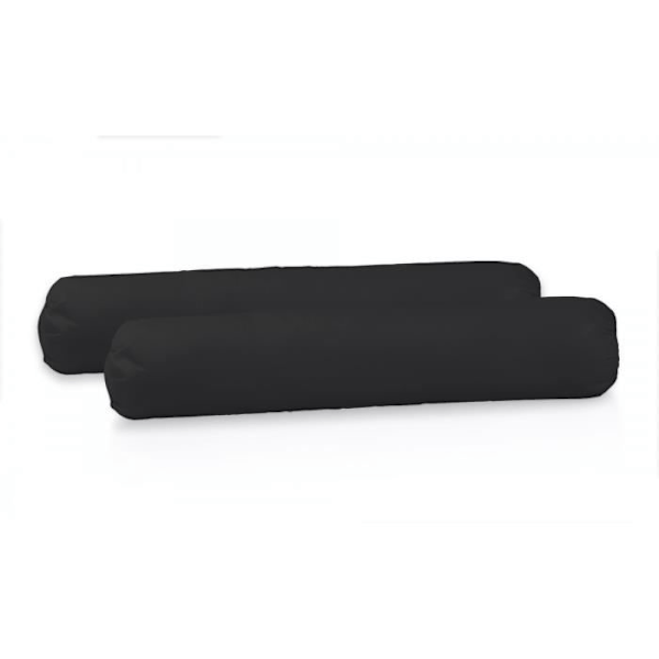Sängkläder för kudda - HOME LINGE PASSION - Grunder - 100% bomull - Svart - 85x185 cm Svart
