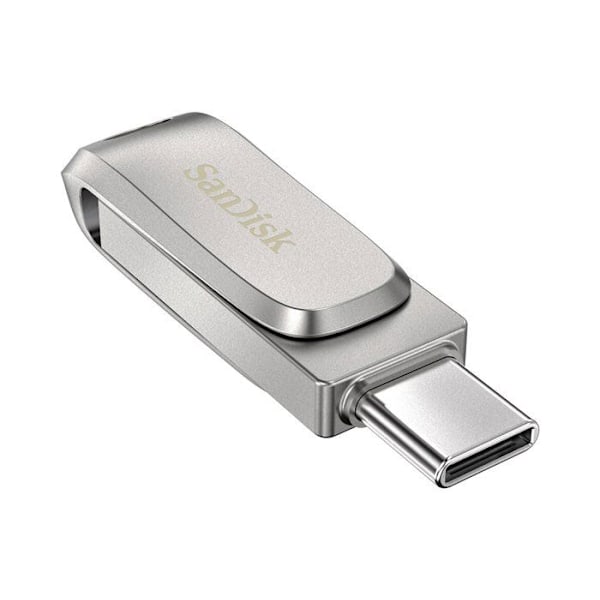 USB-nyckel - Sandisk - Ultra Dual Drive Luxe - 256 GB - USB-C - 150 MB/s