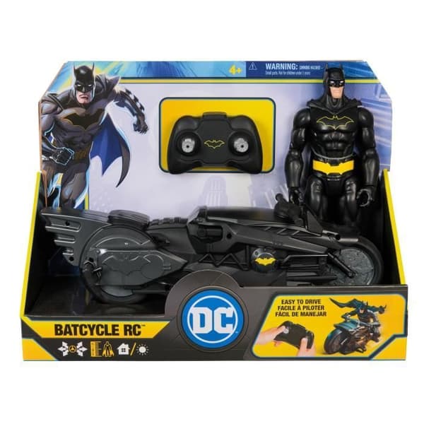 Pack Batcycle RC + Batman - Figur 30 cm - Batman