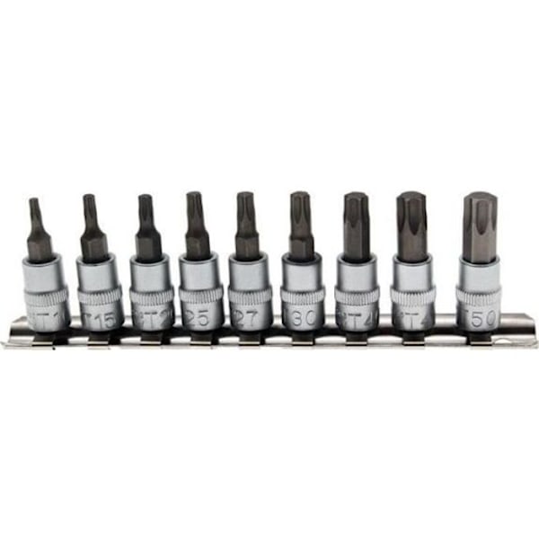 Bitshylsset 6,3 mm (1/4") T-profil (för Torx Plus) T10 - T50