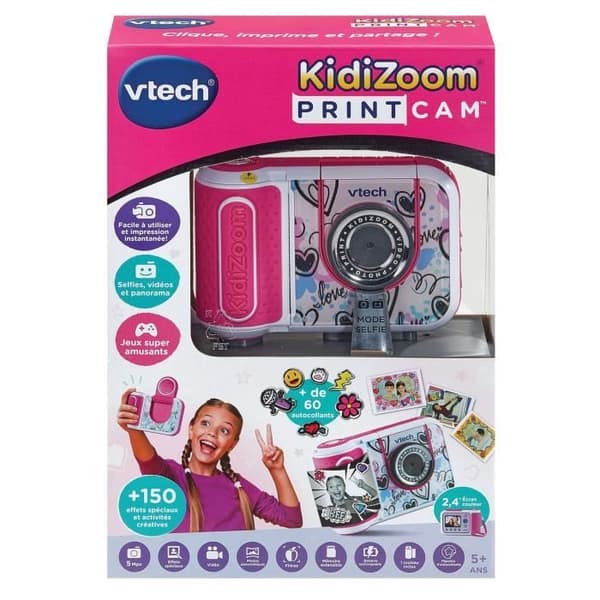 VTECH KIDIZOOM PRINT CAM (ROSA) Ros