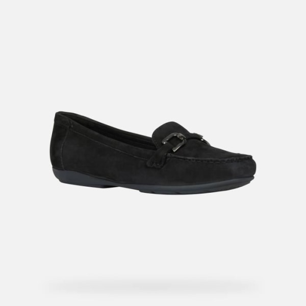 Dam Loafers - Geox - D ANNYTAH MOC - Svart - Bekväm och andas Svart 38 1/2