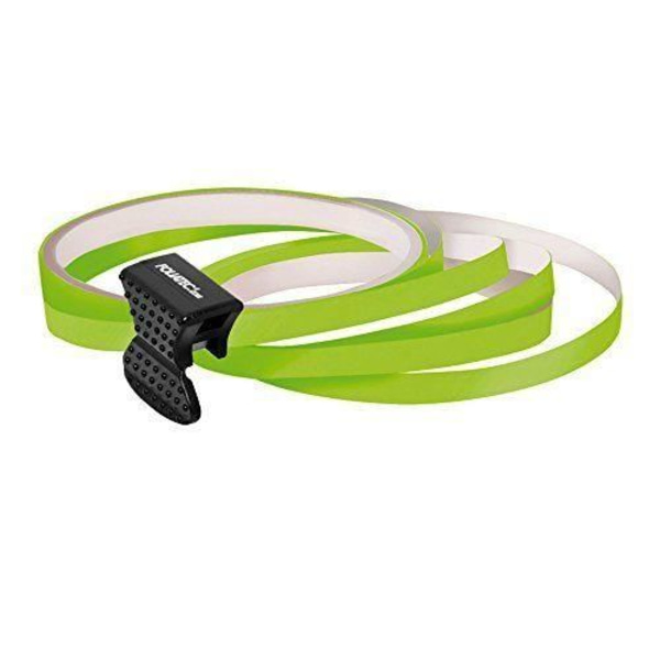 Klistband - FOLIATEC - 34395 - Neon Grön - 4 Rullar - För Fälgkant