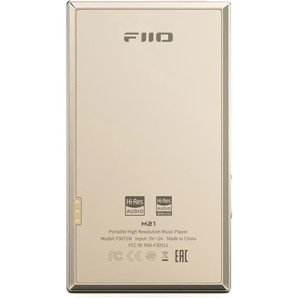 Bärbar ljudspelare - FIIO - M21 - Android 13 - Snapdragon 680 - 64 Go Silver