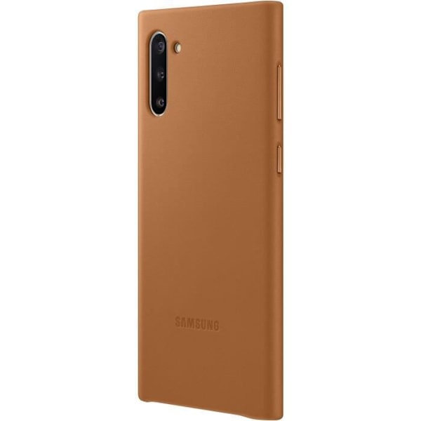 Camel Note10 läderfodral Beige