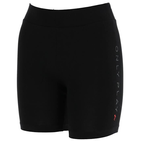 Kort Bermuda - Endast spel - Prestanda - Noir - Elastisk midja - Sportig look Svart jag