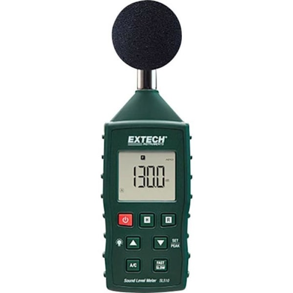 Sonometer - EXTECH - SL510 - 35 till 130 dB - 31,5 Hz till 8000 Hz - Hög precision