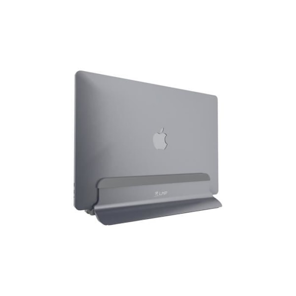 Stöd för bärbar dator - LMP - Vertikalställ - Aluminium - Kompatibel 12" till 16" - Grå sidereal