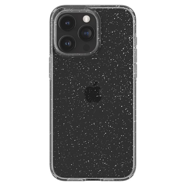 Liquid Crystal Glitter iPhone 15 Pro Fodral - Spigen - Crystal Quartz Kristallkvarts