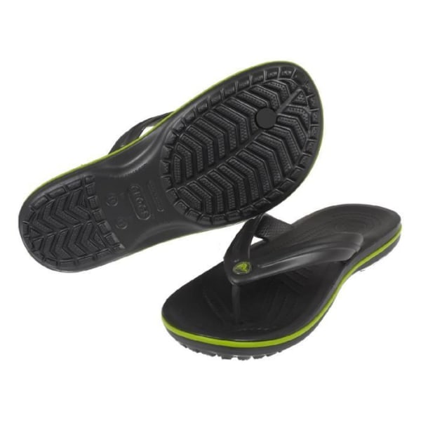 Crocs Crocband Flip Flip Flop 11033-100 - Grafit/Grön Mörk kolgrå 38