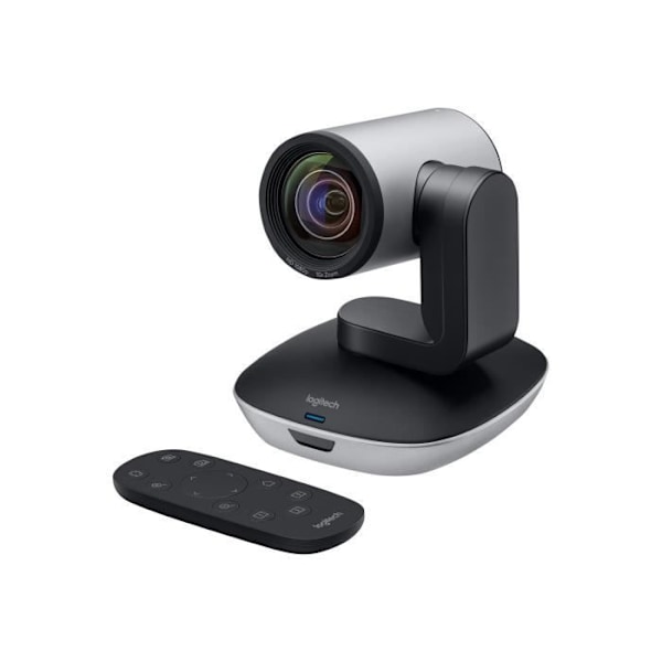 Logitech PTZ Pro 2 Videokonferenskamera - Svart, Silver - USB - 1920 x 1080 Video - Autofokus