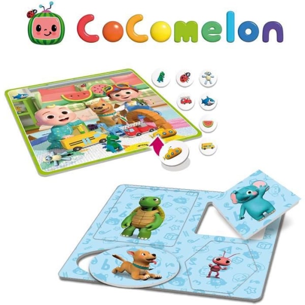 Samling av pedagogiska spel för spädbarn Cocomelon 90914
