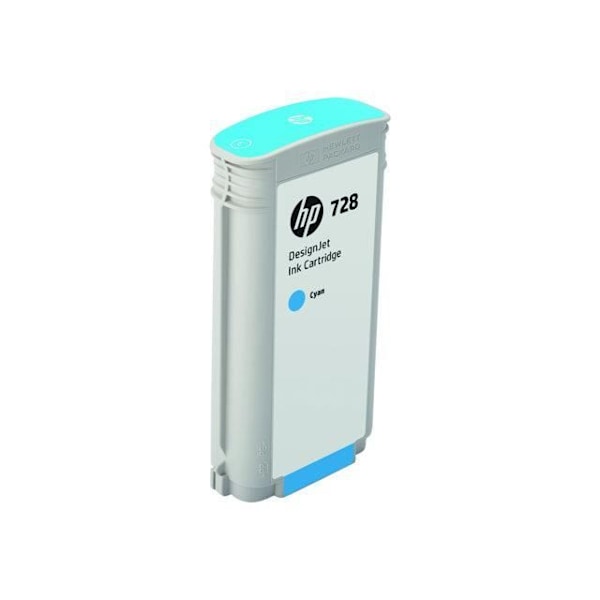 HP 728 Bläckpatron - Cyan - 130 ml