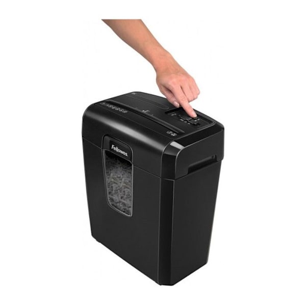 Fellowes 8С, Cross fragmentering, 22 cm, 11 L, 446 ark, knappar, 4 x 35