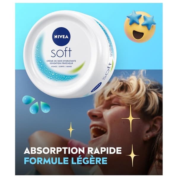 Nivea Soft Crème Fuktighetskräm 500 ML