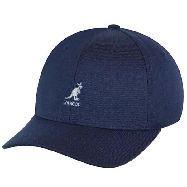 Keps - Kangol - Ull Flexfit - Mörkblå - XXL - Stretchtwill tyg dk-blå S / M