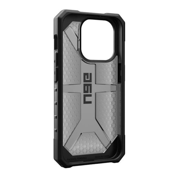 Etui för iPhone 15 Pro Max - UAG Plasma - Askgrå rökig