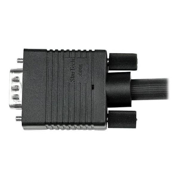 STARTECH 2m koaxial VGA-kabel för högupplöst skärm - HD15 till HD15 sladd - M/M - Svart