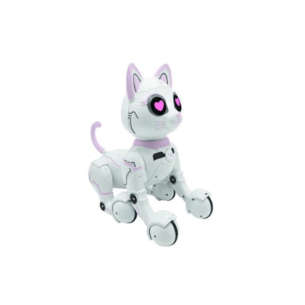 Power Kitty kattrobot - LEXIBOOK - Programmerbar, taktil, med fjärrkontroll och gestkontroll Flerfärgad