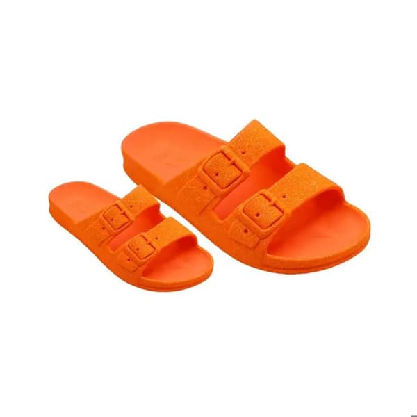 Cacatoès Neon damsandaler fluorescerande orange 38
