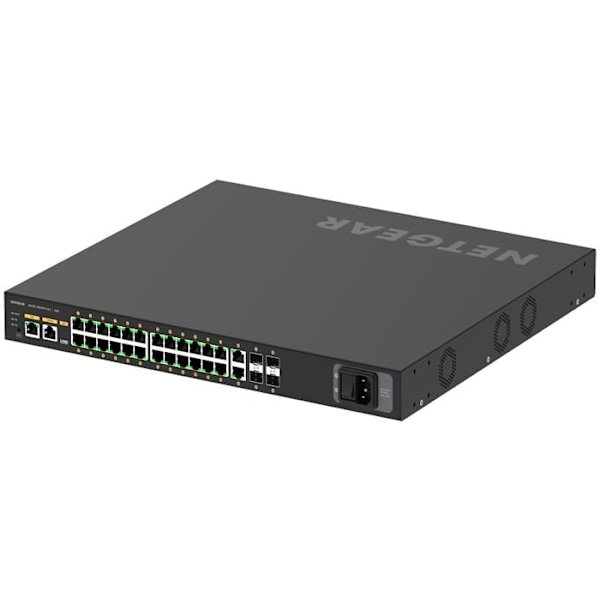 Nätverksswitch - Netgear - GSM4230PX - 30 portar - 24 PoE+ - 4 SFP+ - 480W