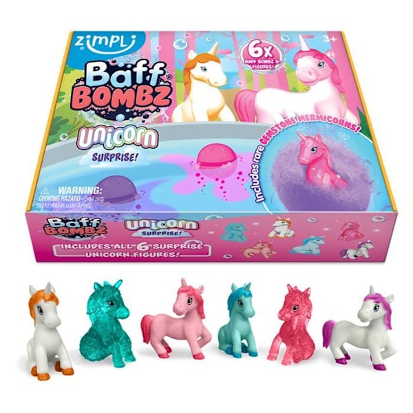 Bubbelbad - badolja - badsten - Zimpli kids badkulor - Badbomber